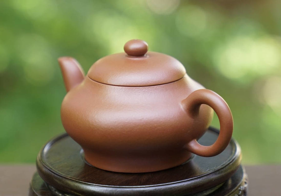 Tea Ware - Authentic Yixing Zisha Purple Clay Deli Benefit Teapot