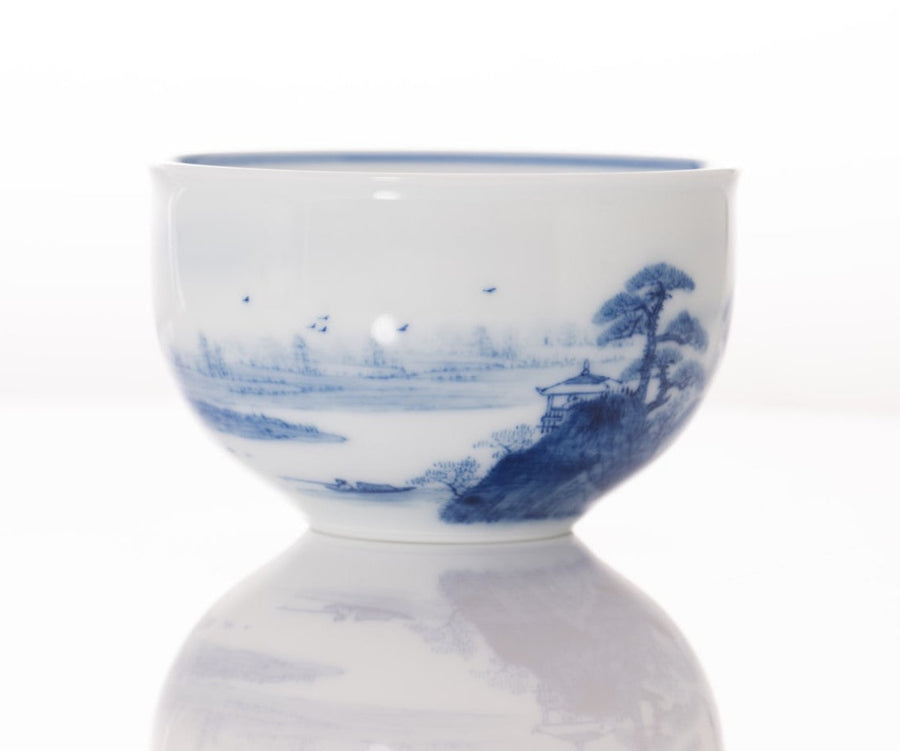 Tea Ware - Masterpiece Jingdezhen Artisan Blue and White Porcelain