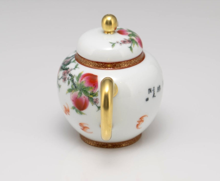Tea Ware - Masterpiece Jingdezhen Gold-Plated Enamel Porcelain