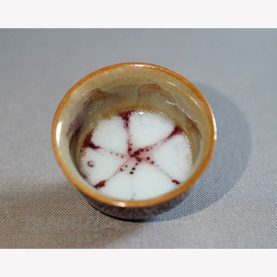 Tea Ware - Jun Kiln Variable Glaze Teacup Pair Handmade MeiMei Fine