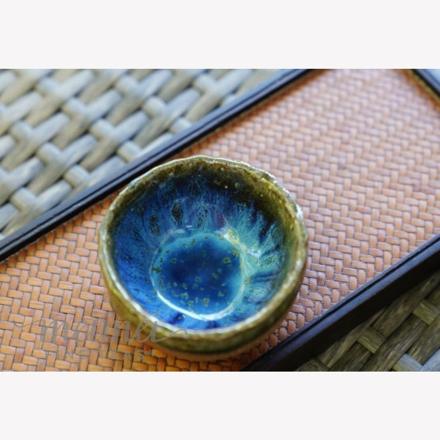 Tea Ware - Jun Kiln Porcelain Hand Crafted Celestial Glaze Teacup