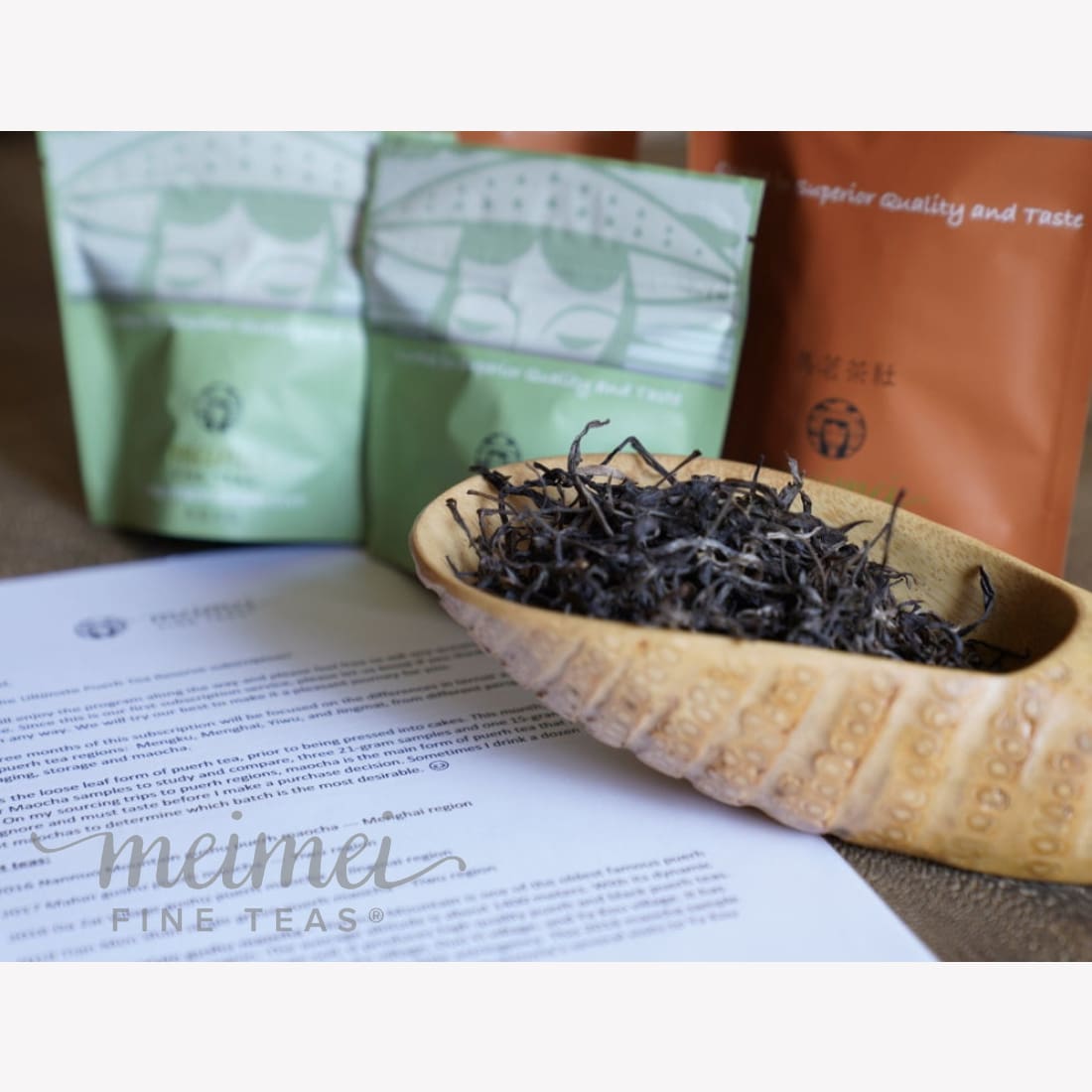 Meimei Fine Teas The Ultimate Pu erh Tea Reserve Educational