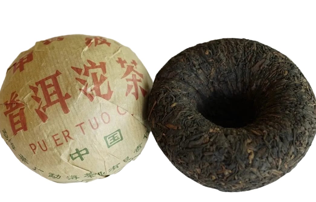 1999 Vintage Da Yi Brand Shu Pu-erh Tuo Cha