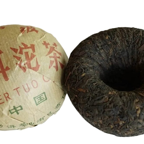 1999 Vintage Da Yi Brand Shu Pu-erh Tuo Cha