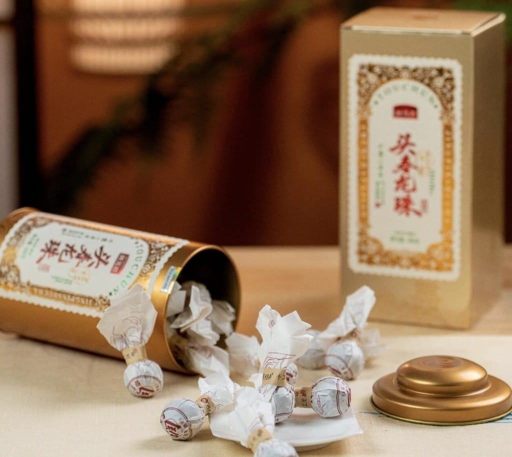 2015 First Flush Ripen Pu-erh Dragon Balls