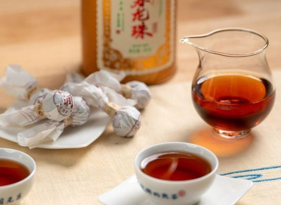 2015_First_Flush_Ripen_Pu-erh_Dragon_Balls
