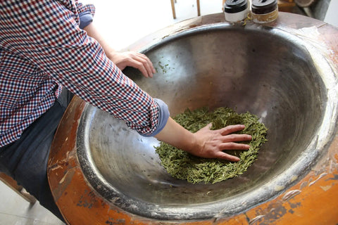 green tea process - meimei fine teas