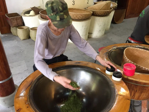 dragon well green tea processing meimei fine teas