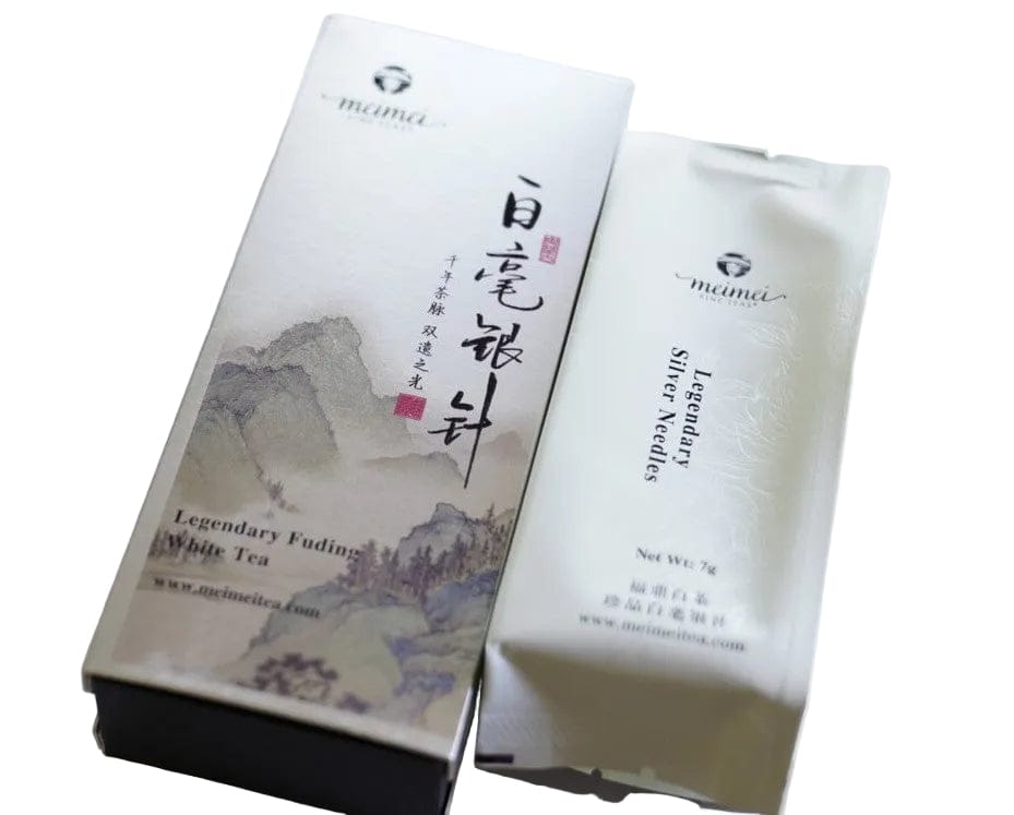 Top Grade F2016 Vintage Fuding Silver Needles gift box