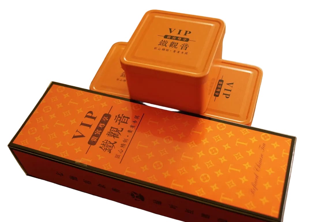 Anxi Tie Guan Yin Oolong Iron Goddess of Mercy Tea Tin