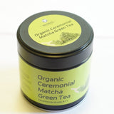 Organic Ceremonial Matcha Powder Green Tea 50g Tin