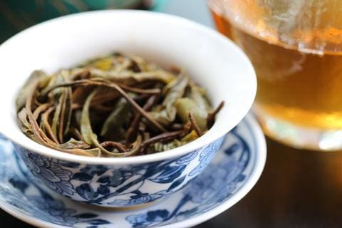 pu'erh tea wet leaf