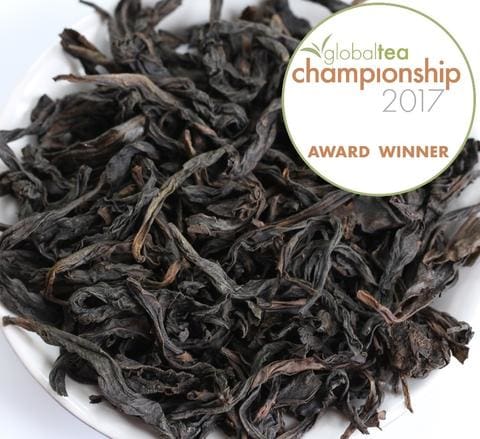 award-winning Wuyi rock oolong tea cliff tea