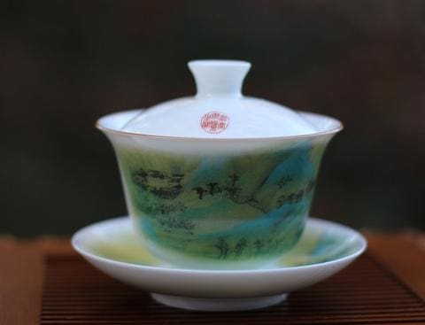 gaiwan chinese gongfu cha brewing vessel