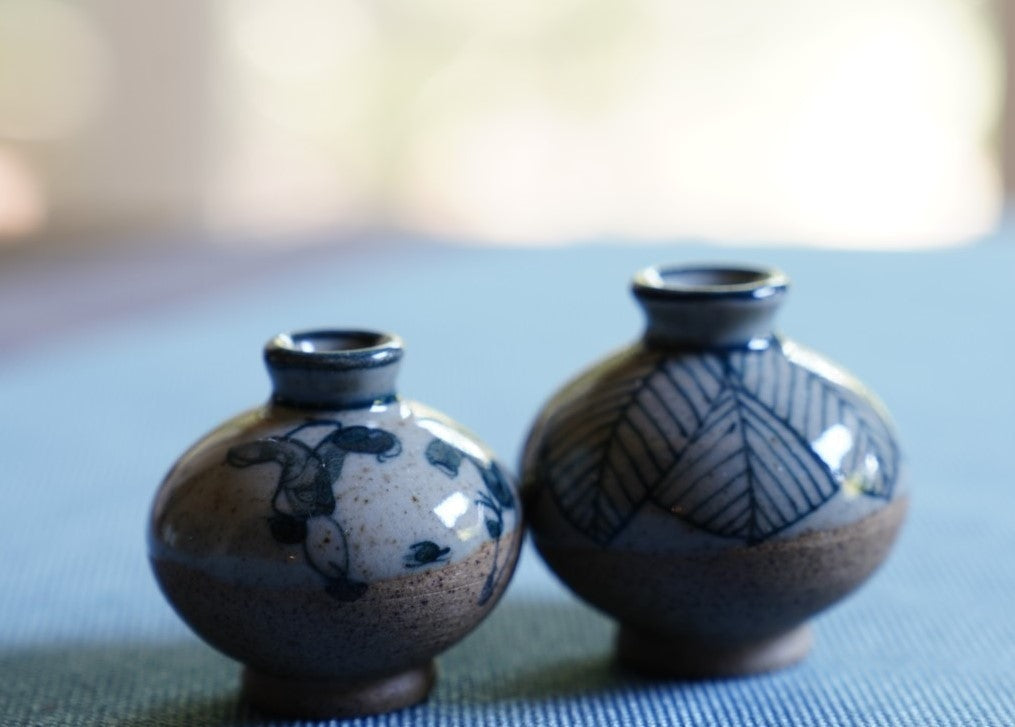 Jingdezhen Porcelain Handmade Small Vases