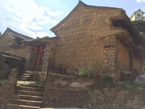 a house on the start of the tea horse road in yiwu, yunnan