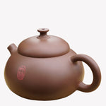Artisan Jian Shui Clay Color Filling Flower and Butterfly Teapot