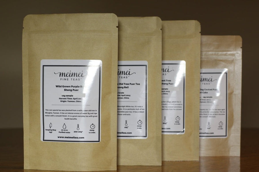 Black Tea - Premium Black Tea Sampler - MeiMei Fine Teas