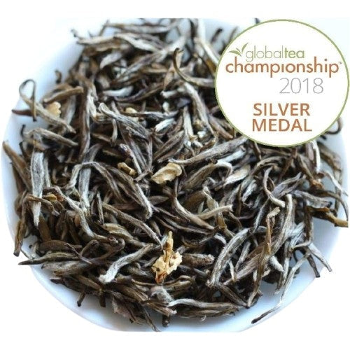 Scented Tea - Award-Winning Fuding King Jasmine Loose Leaf Tea