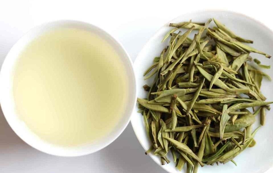 Early Spring Heirloom Zhu Ye Qing Green Tea Bamboo Tips