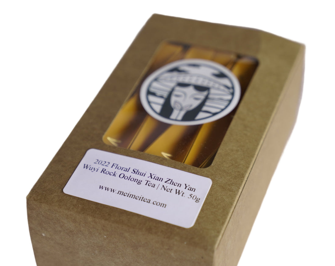 Award-winning Floral Shui Xian Wuyi Rock Oolong Tea Zhen Yan Narcissus