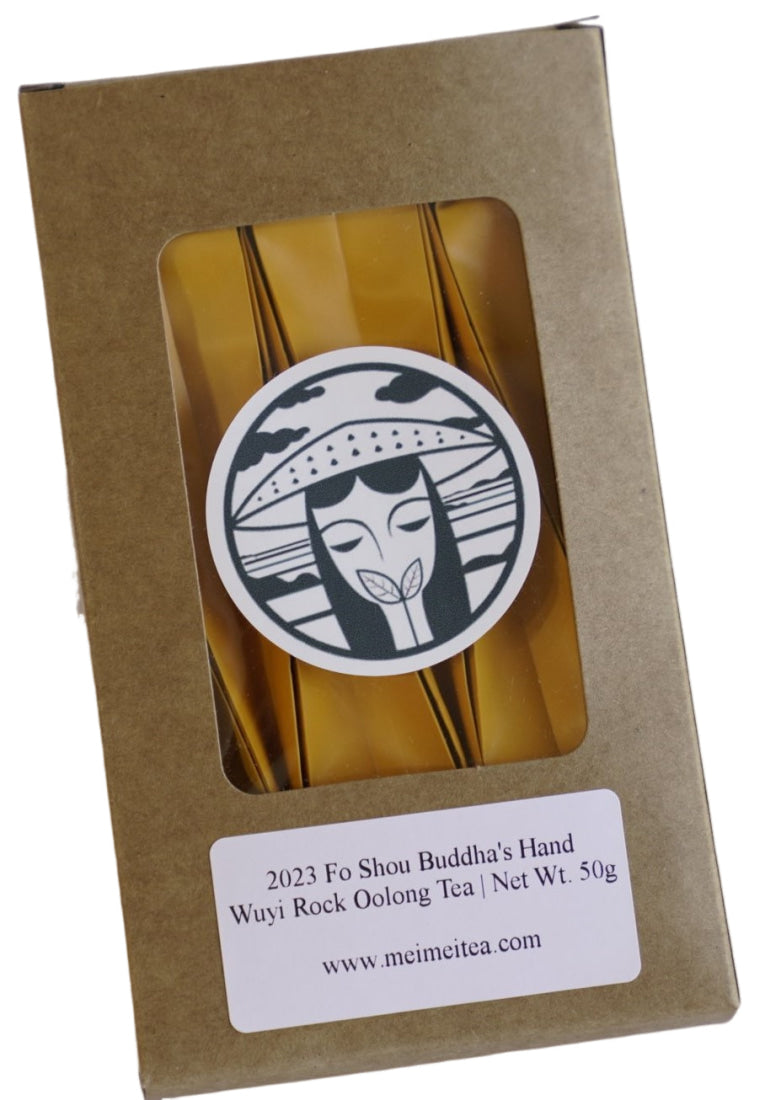 Oolong Tea - Wuyi Rock Oolong Tea Artisan Fo Shou Buddha’s Hand