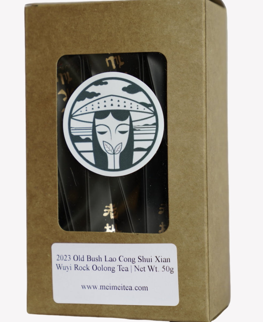 Old Bush Lao Cong Shui Xian Shui Lian Dong Water Cave Wuyi Rock Oolong