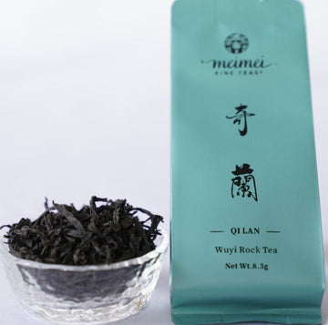 Oolong Tea - Wuyi Rock Oolong Tea Premium Rare Orchid Qi Lan - MeiMei