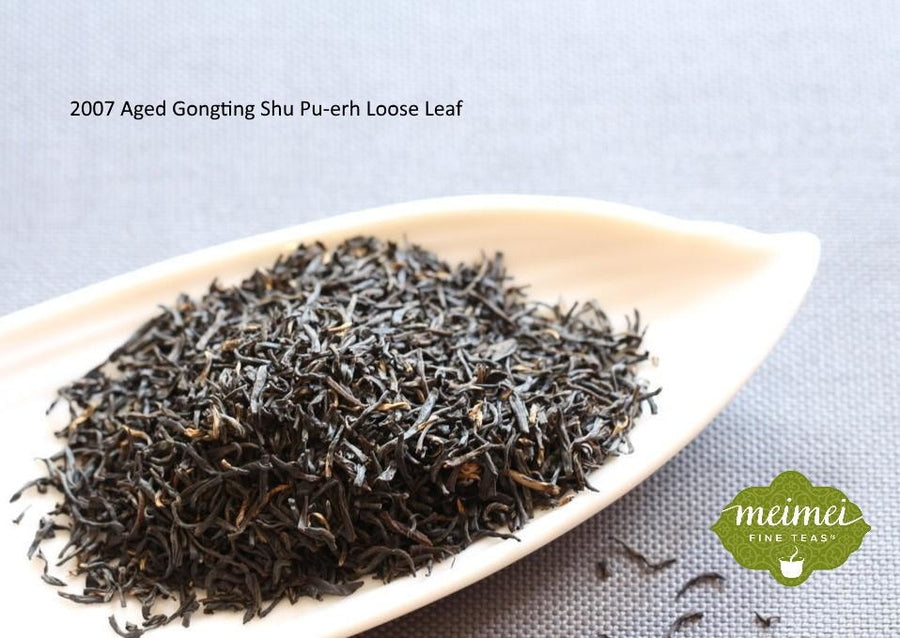 Pu-erh Tea - 2007 Vintage Gongting Shu Pu’erh Mandarin Orange