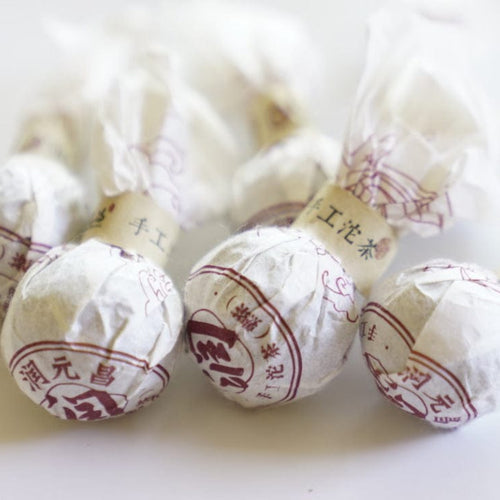 2015 First Flush Dragon Balls Shu Pu-erh Tea