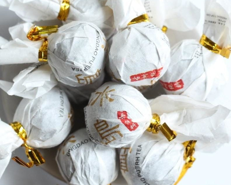 2016 Authentic Bing Dao Arbor Tree Raw Pu-erh Tea Dragon Balls