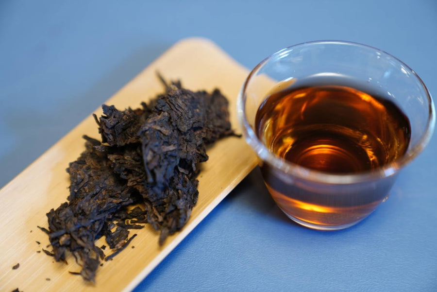 Pu-erh Tea - Classic 1973 Formula Shu Pu-erh Qi Zi Bing Cha Puerh Tea