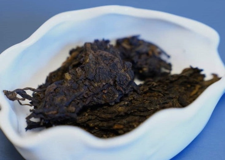 Pu-erh Tea - Classic 1973 Formula Shu Pu-erh Qi Zi Bing Cha Puerh Tea