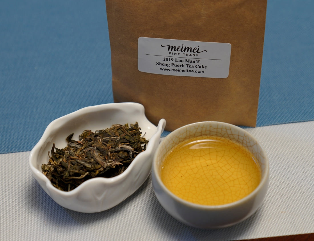 2019 Lao Man E Ancient Tree Sheng Raw Pu’erh Tea Cake