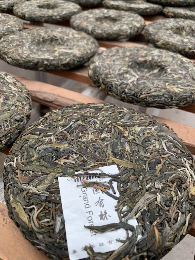 2019 Yiwu National Forest Ancient Tree Sheng Pu-erh Tea Guo You Lin ...
