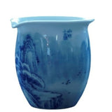 Jingdezhen Blue and White Porcelain Snow Mountain Fair Cup Pitcher