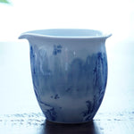 Jingdezhen Blue and White Porcelain Snow Mountain Fair Cup Pitcher