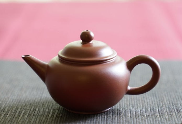 Tea Ware - Artisan Chao Zhou Red Clay Zhu Ni Teapot Shui Ping Hu -