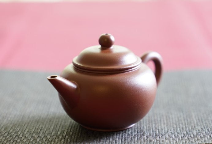 Artisan Chao Zhou Red Clay Zhu Ni Teapot Shui Ping Hu