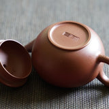 Artisan Chao Zhou Red Clay Zhu Ni Teapot Shui Ping Hu