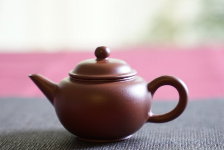 Artisan Chao Zhou Red Clay Zhu Ni Teapot Shui Ping Hu