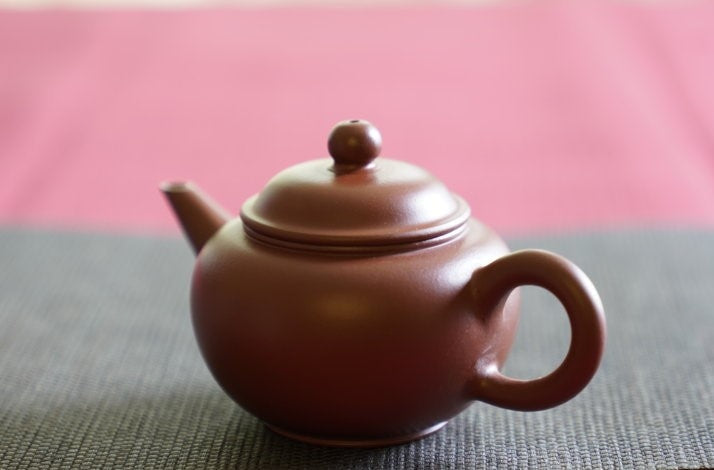Artisan Chao Zhou Red Clay Zhu Ni Teapot Shui Ping Hu