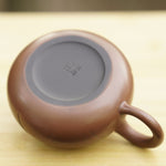 Artisan Jian Shui Purple Clay Lotus Flower Relief Teapot