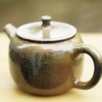 Artisan Jian Shui Purple Clay Teapot Wood-fired General’s Belly