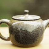 Artisan Jian Shui Purple Clay Teapot Wood-fired General’s Belly