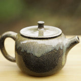 Artisan Jian Shui Purple Clay Teapot Wood-fired General’s Belly