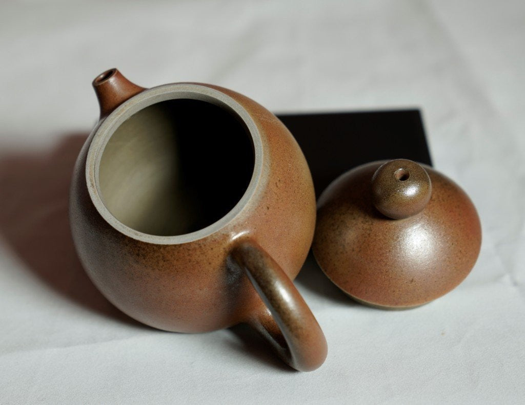 Artisan Jianshui Clay Wood-fired Teapot Dragon Egg Long Dan