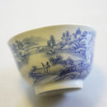 Artisan Jingdezhen Porcelain Tea Bowl Shan Shui Landscape