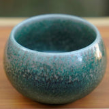 Jun Kiln Large Zen Tea Bowl Charcoal-fired Masterpiece