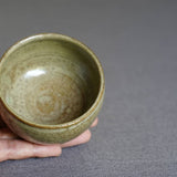 Artisan Wood-fired Earth Tone Teacup Tea Bowl